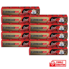 Espressomm® Red Kapsül Kahve (100 Adet) - Nespresso® Uyumlu*