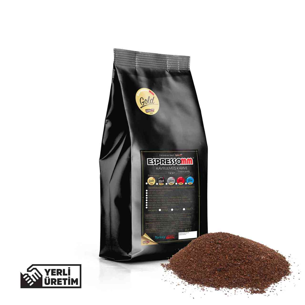 ESPRESSOMM® GOLD ÖĞÜTÜLMÜŞ KAHVE