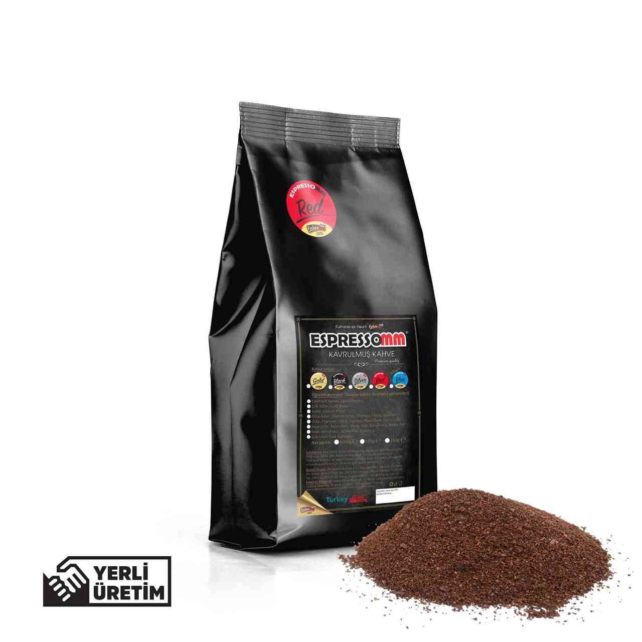 Espressomm® Red Öğütülmüş Kahve (1000 Gr)