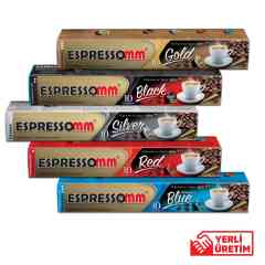 Espressomm® Karışık Kapsül Kahve (10 Adet) - Nespresso® Uyumlu*