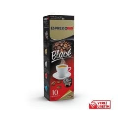 Espressomm® Black Kapsül Kahve (10 Adet) - Tchibo Cafissimo® Uyumlu*