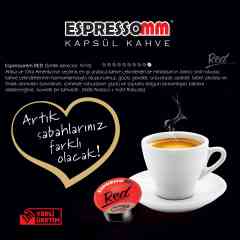 Espressomm® Red Kapsül Kahve (50 Adet) - Tchibo Cafissimo® Uyumlu*
