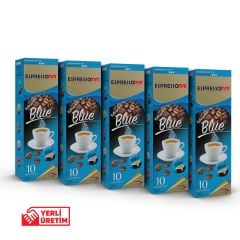 Espressomm® Blue Kapsül Kahve-kafeinsiz! (50 Adet) - Tchibo Cafissimo®* Uyumlu