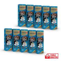 Espressomm® Blue Kapsül Kahve-kafeinsiz! (100 Adet) - Tchibo Cafissimo®* Uyumlu