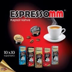 Espressomm® Seçmeli Karışık Kapsül Kahve (100 Adet) - Tchibo Cafissimo®* Uyumlu