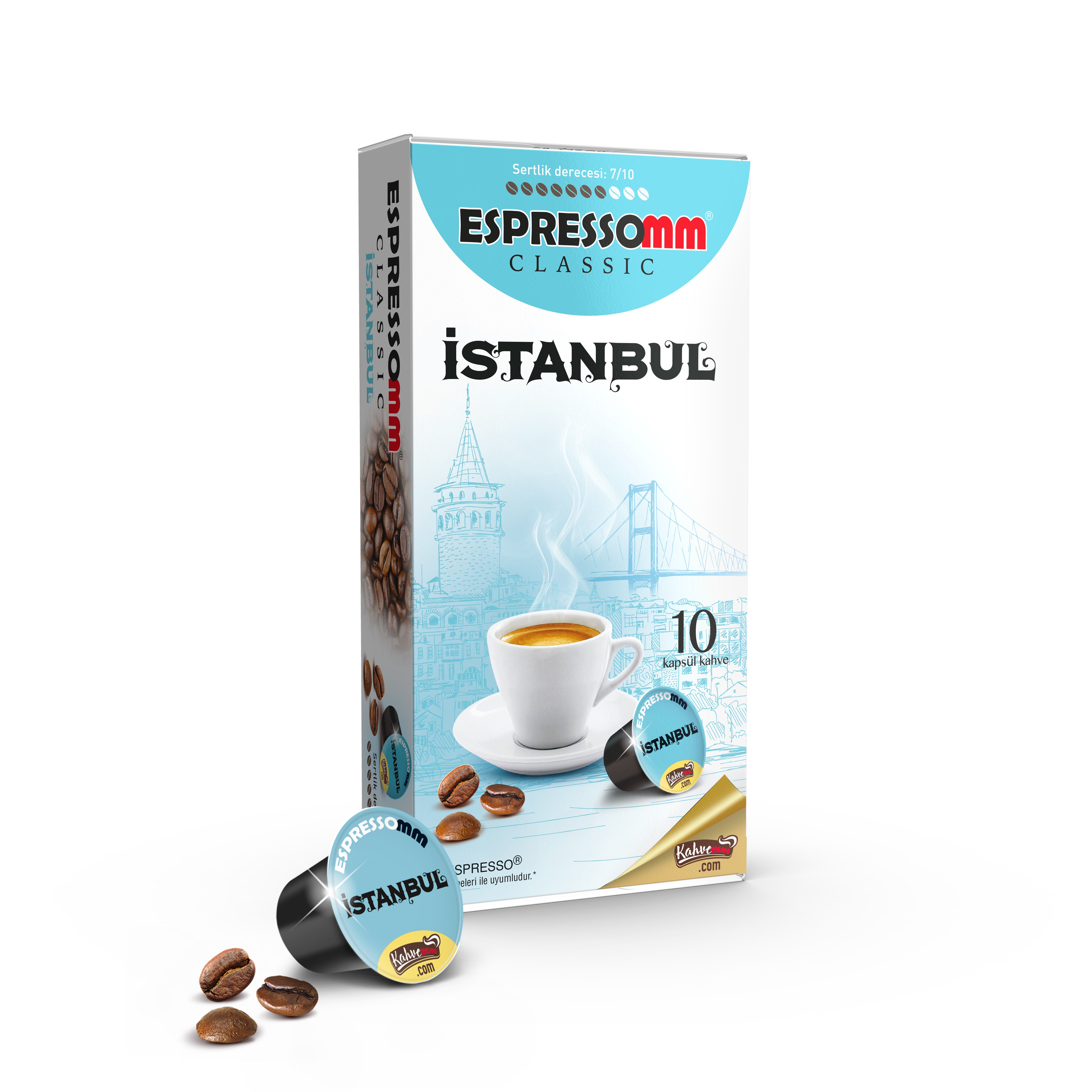 Espressomm® Classic İstanbul Kapsül Kahve (10 Adet) - Nespresso® Uyumlu*