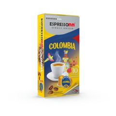 Espressomm® Single Origin Colombia Alüminyum Kapsül Kahve (10 Adet) - Nespresso® Uyumlu*
