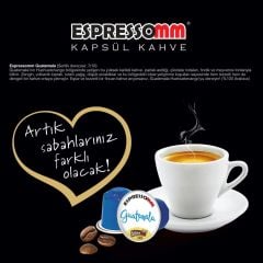 Espressomm® Single Origin Guatemala Alüminyum Kapsül Kahve (100 Adet) - Nespresso® Uyumlu*