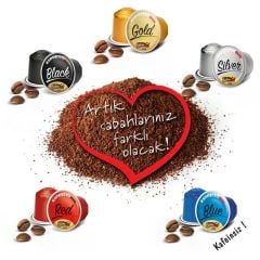 Espressomm® Karışık Alüminyum Kapsül Kahve (100 Adet) - Nespresso® Uyumlu*